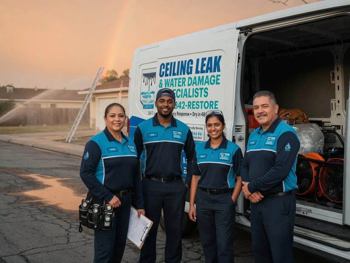Ceiling Leak Cleanup company in Sachse, TX